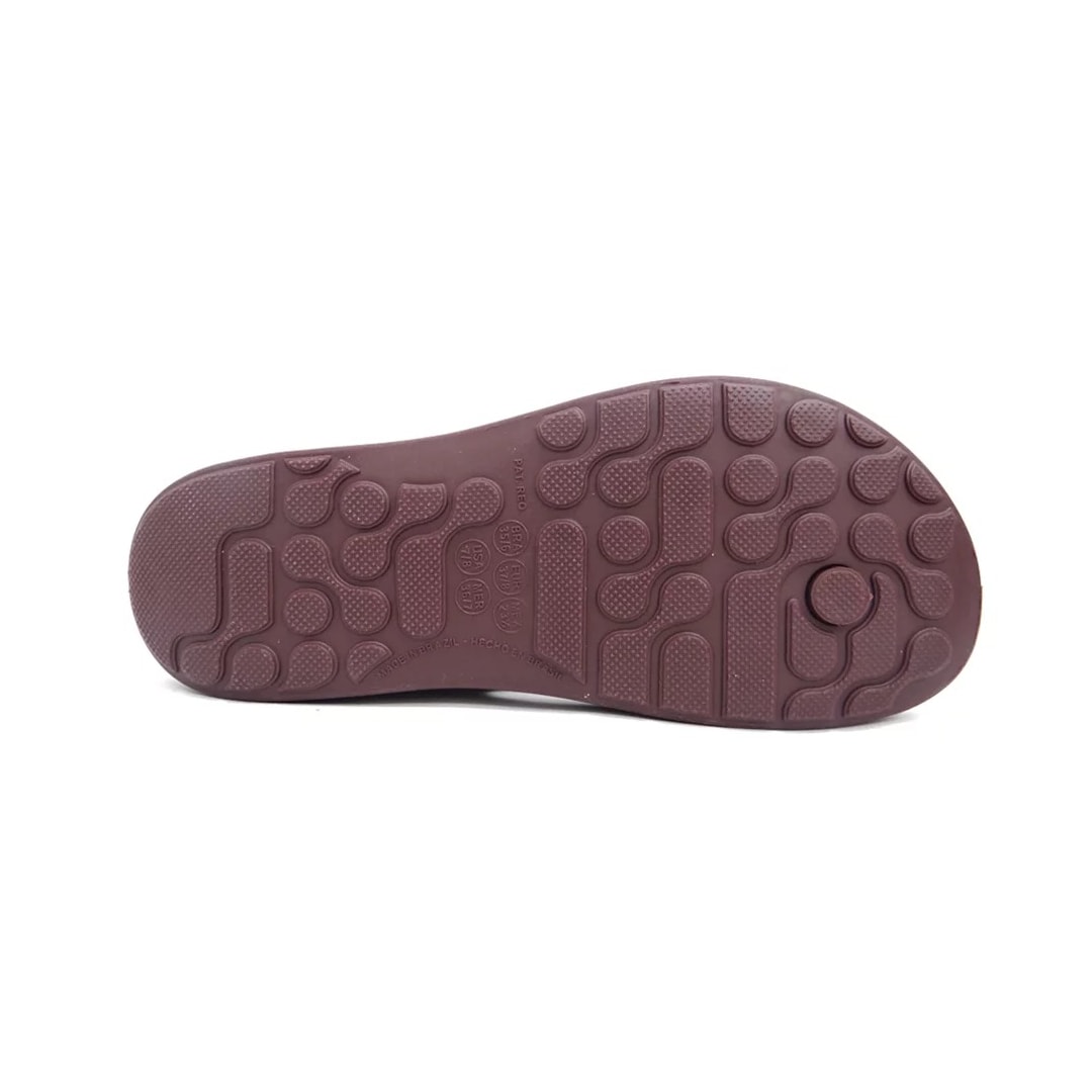 Chinelo Boa Onda Lily 1319-224 Açai/Xadrez Chinelo Boa Onda Lily 1319-224 Açai/Xadrez