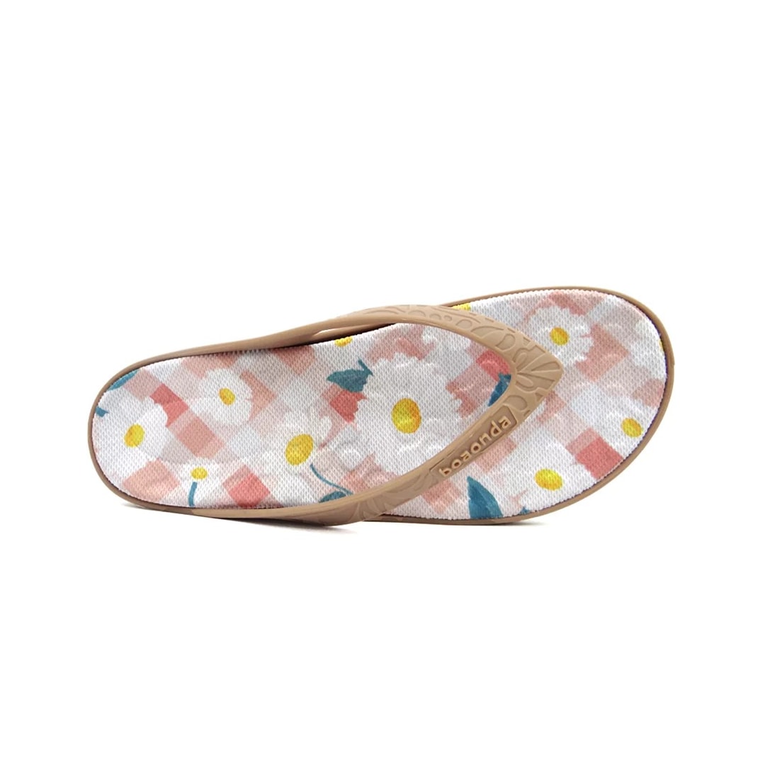 Chinelo Boa Onda Lily 1319-224 Canela/Xadrez Chinelo Boa Onda Lily 1319-224 Canela/Xadrez