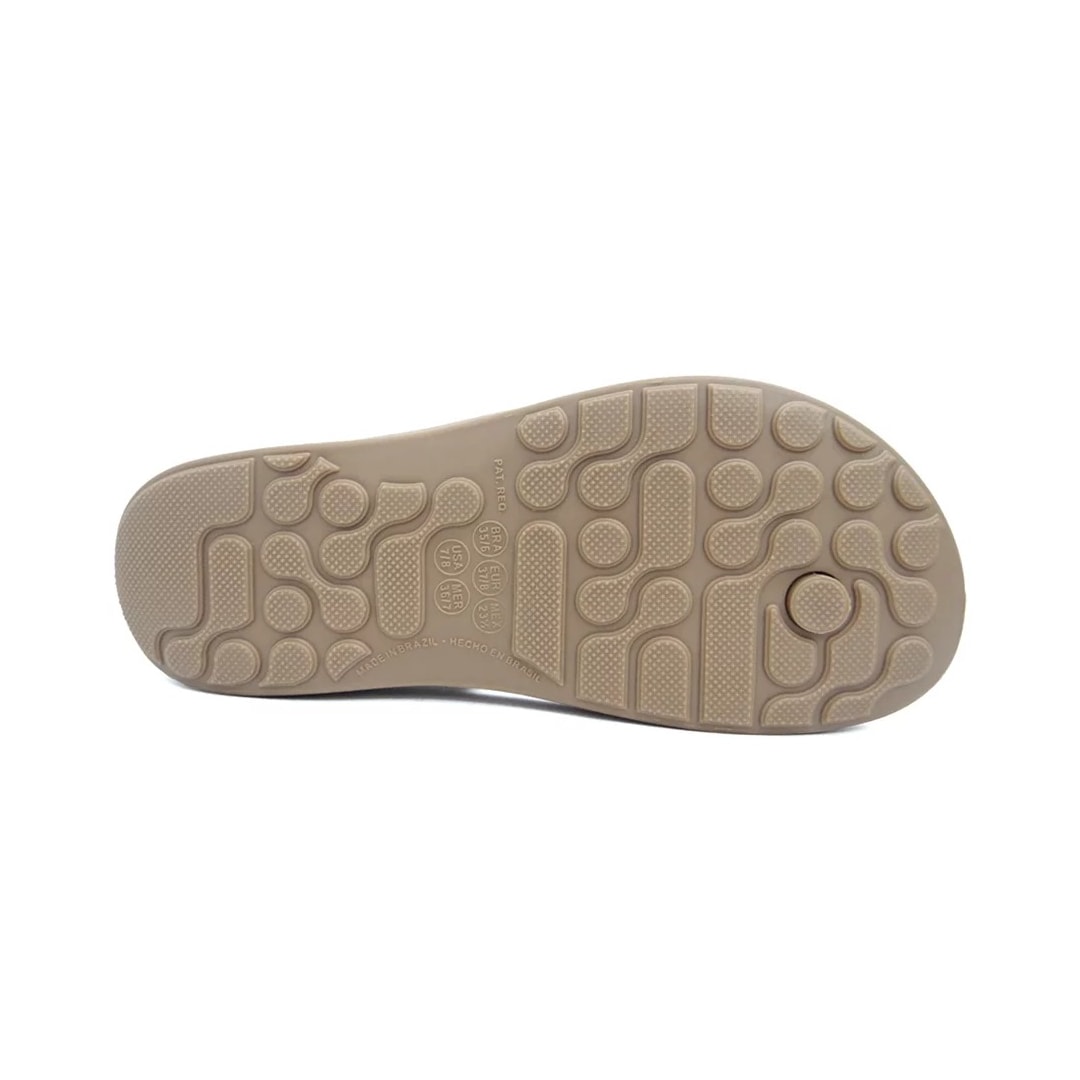 Chinelo Boa Onda Lily 1319-224 Canela/Xadrez