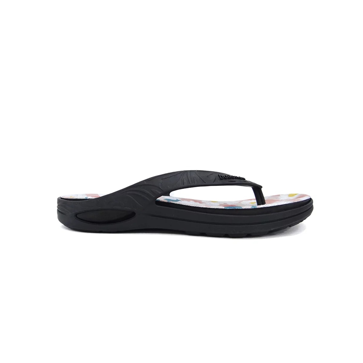 Chinelo Boa Onda Lily 1319-224 Preto/Xadrez Chinelo Boa Onda Lily 1319-224 Preto/Xadrez