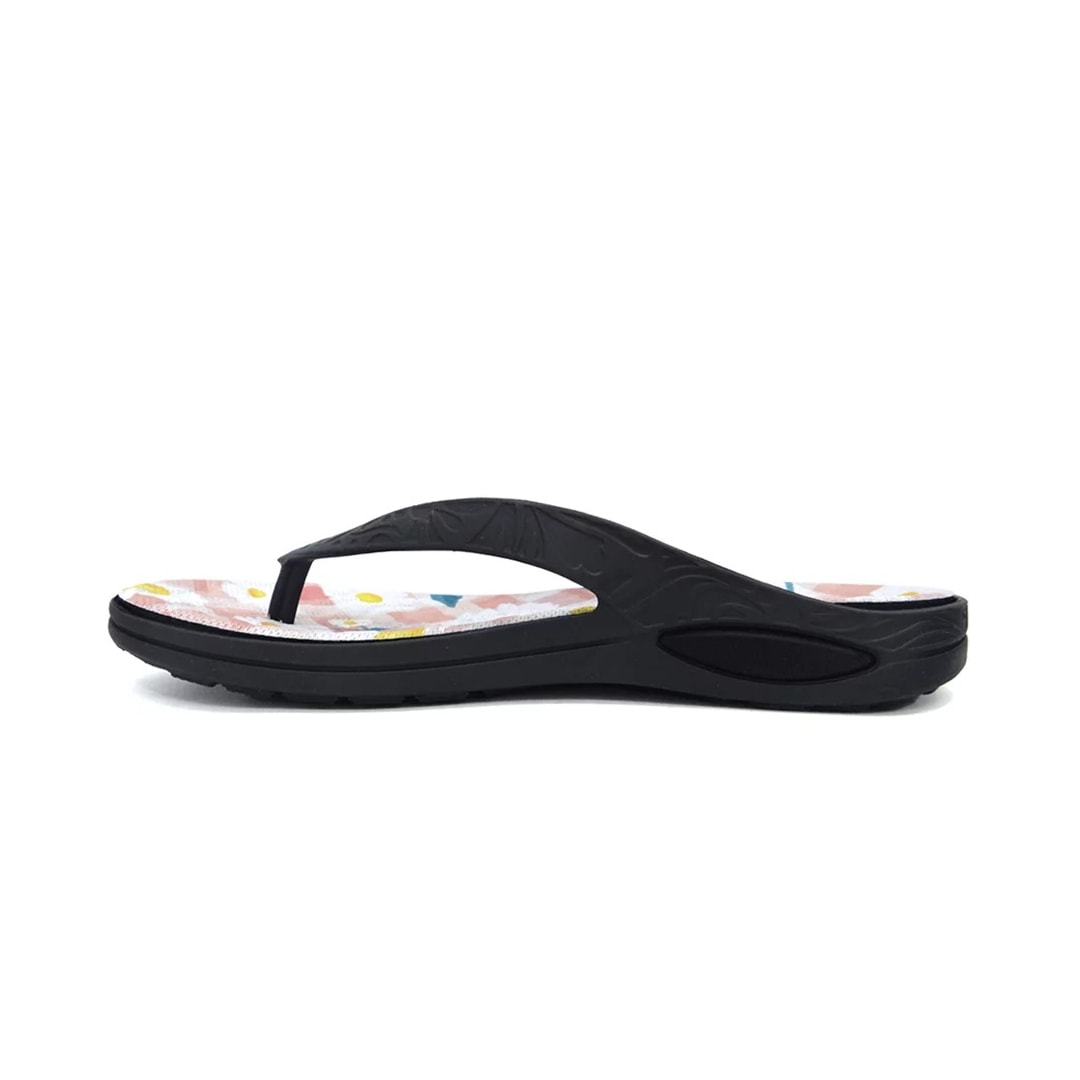 Chinelo Boa Onda Lily 1319-224 Preto/Xadrez