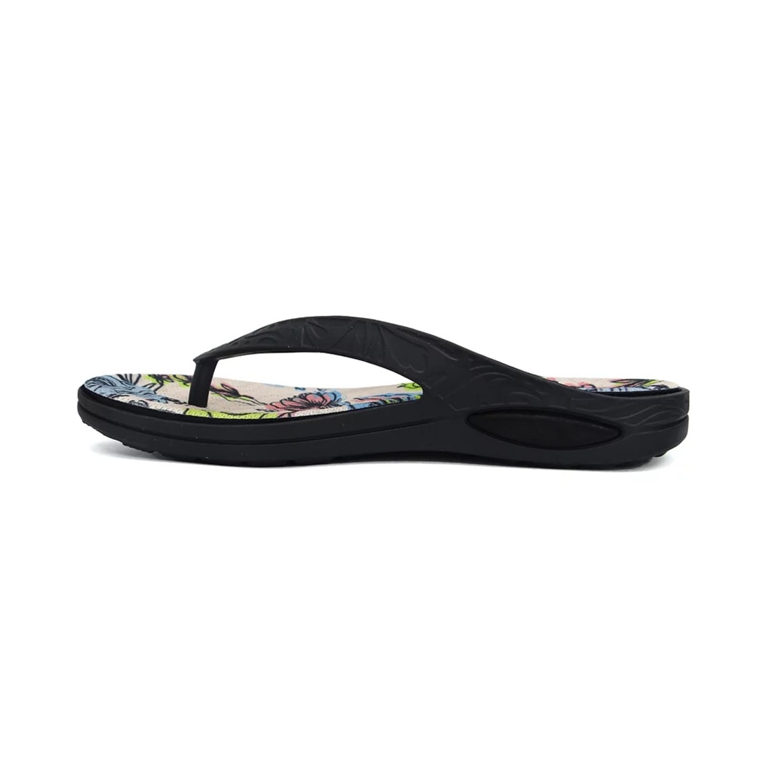 Chinelo Boa Onda Lily 1319-225 Preto/Floral Pop Chinelo Boa Onda Lily 1319-225 Preto/Floral Pop