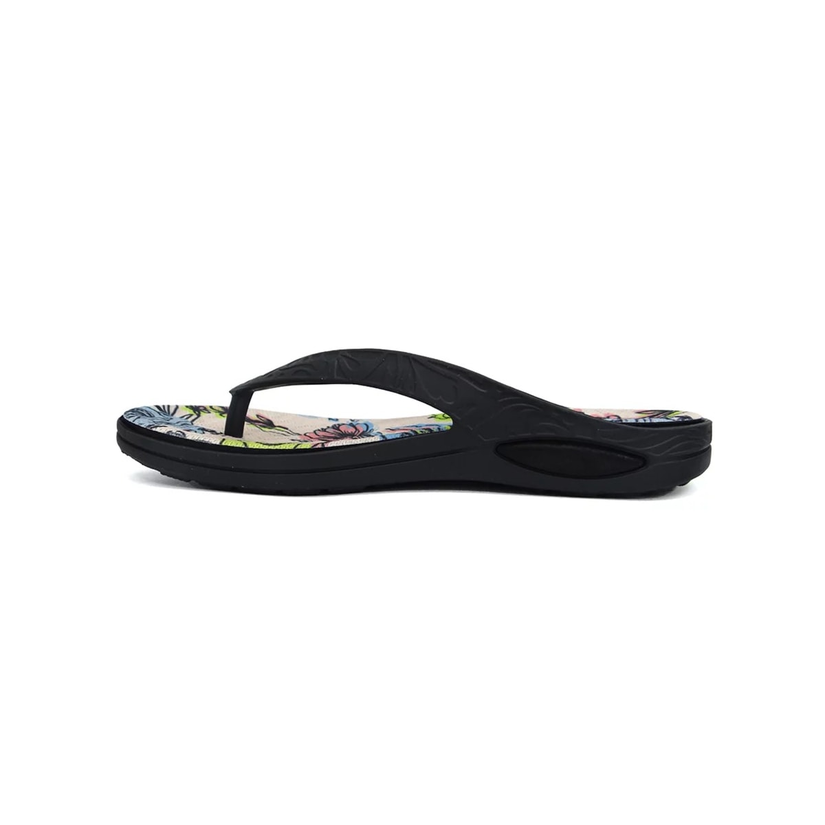 Chinelo Boa Onda Lily 1319-225 Preto/Floral Pop Chinelo Boa Onda Lily 1319-225 Preto/Floral Pop