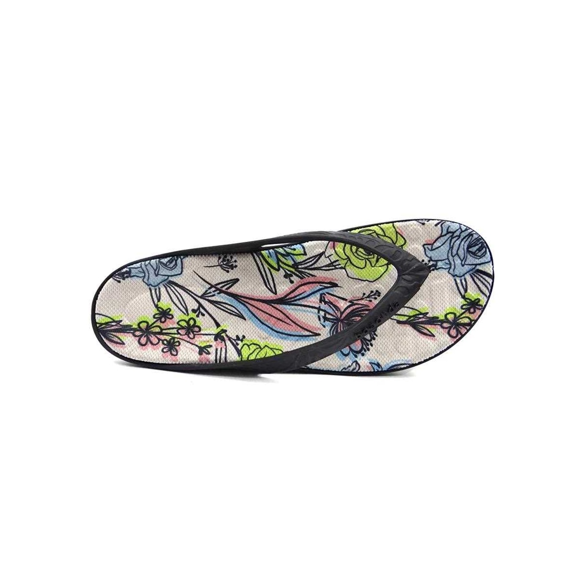 Chinelo Boa Onda Lily 1319-225 Preto/Floral Pop Chinelo Boa Onda Lily 1319-225 Preto/Floral Pop