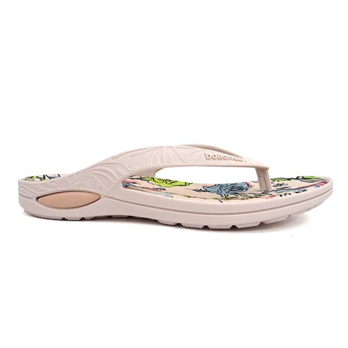 CHINELO BOA ONDA LILY 1319-225 - ROSE NUDE/FLORAL POP