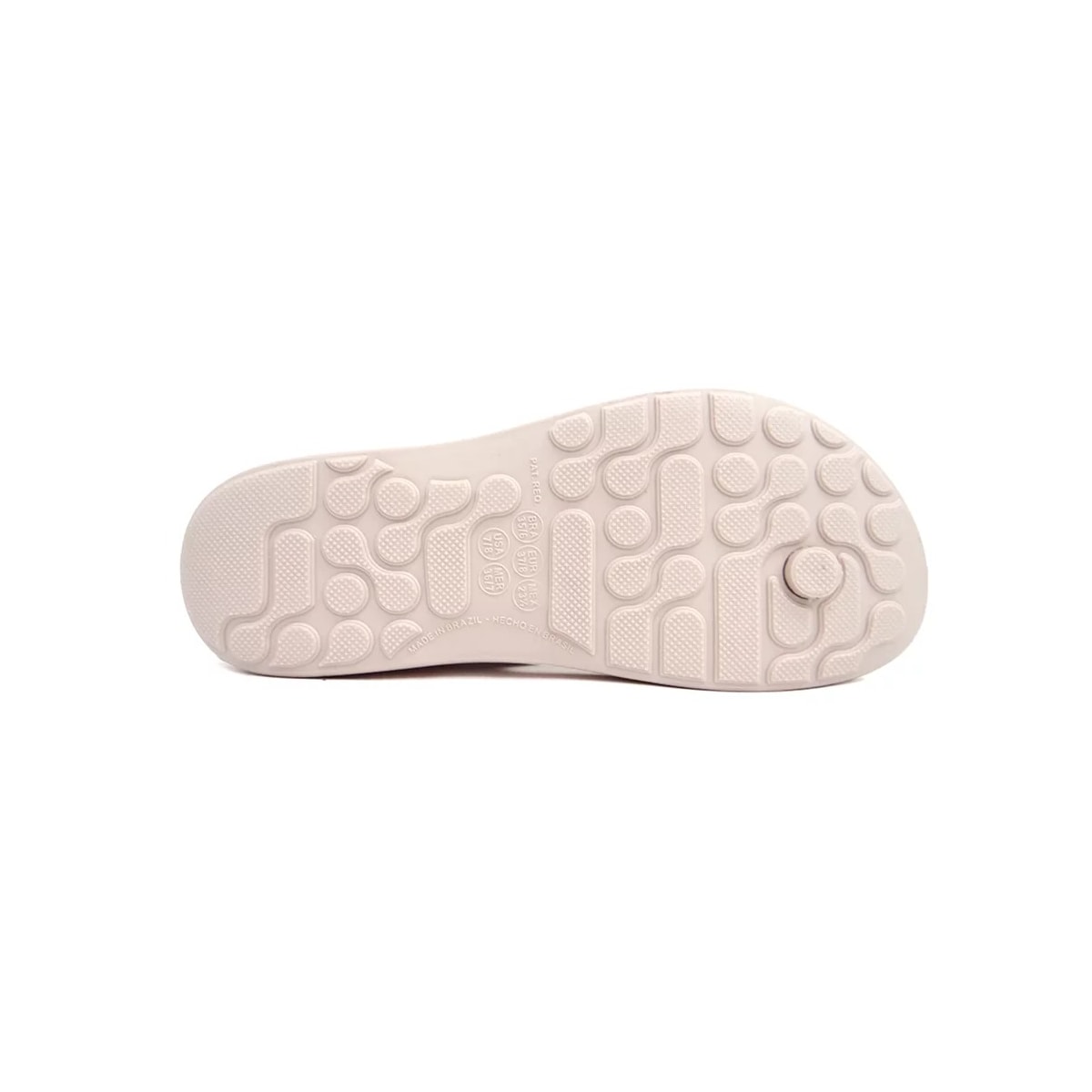 Chinelo Boa Onda Lily 1319-225 Rose Nude/Floral Pop