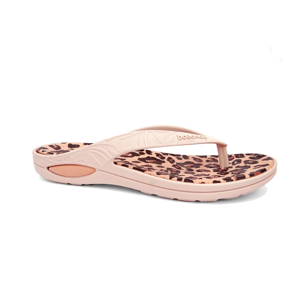 Chinelo Boa Onda Lily Conforto Duo Onça 1319-231 Rose Nude/Duo Onça