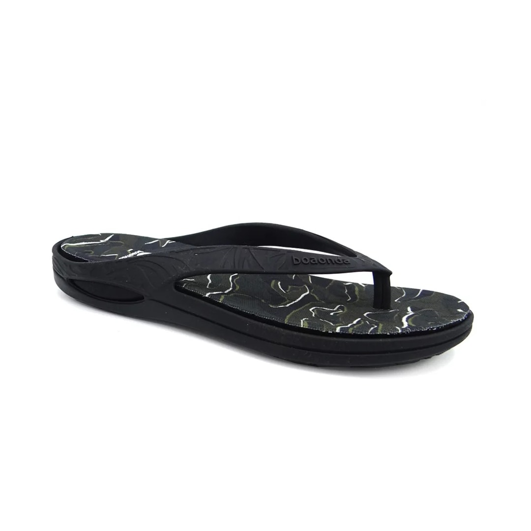 Chinelo Boa Onda Lily Conforto Estampado 1319-109 Preto/Camuflado Chinelo Boa Onda Lily Conforto Estampado 1319-109 Preto/Camuflado