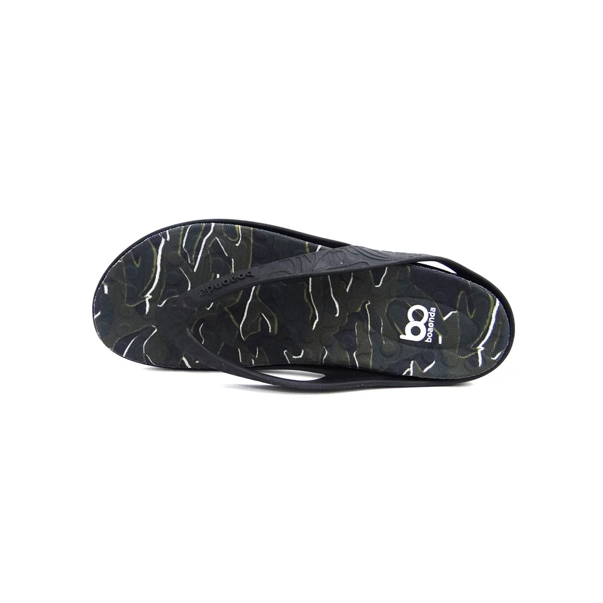 Chinelo Boa Onda Lily Conforto Estampado 1319-109 Preto/Camuflado Chinelo Boa Onda Lily Conforto Estampado 1319-109 Preto/Camuflado