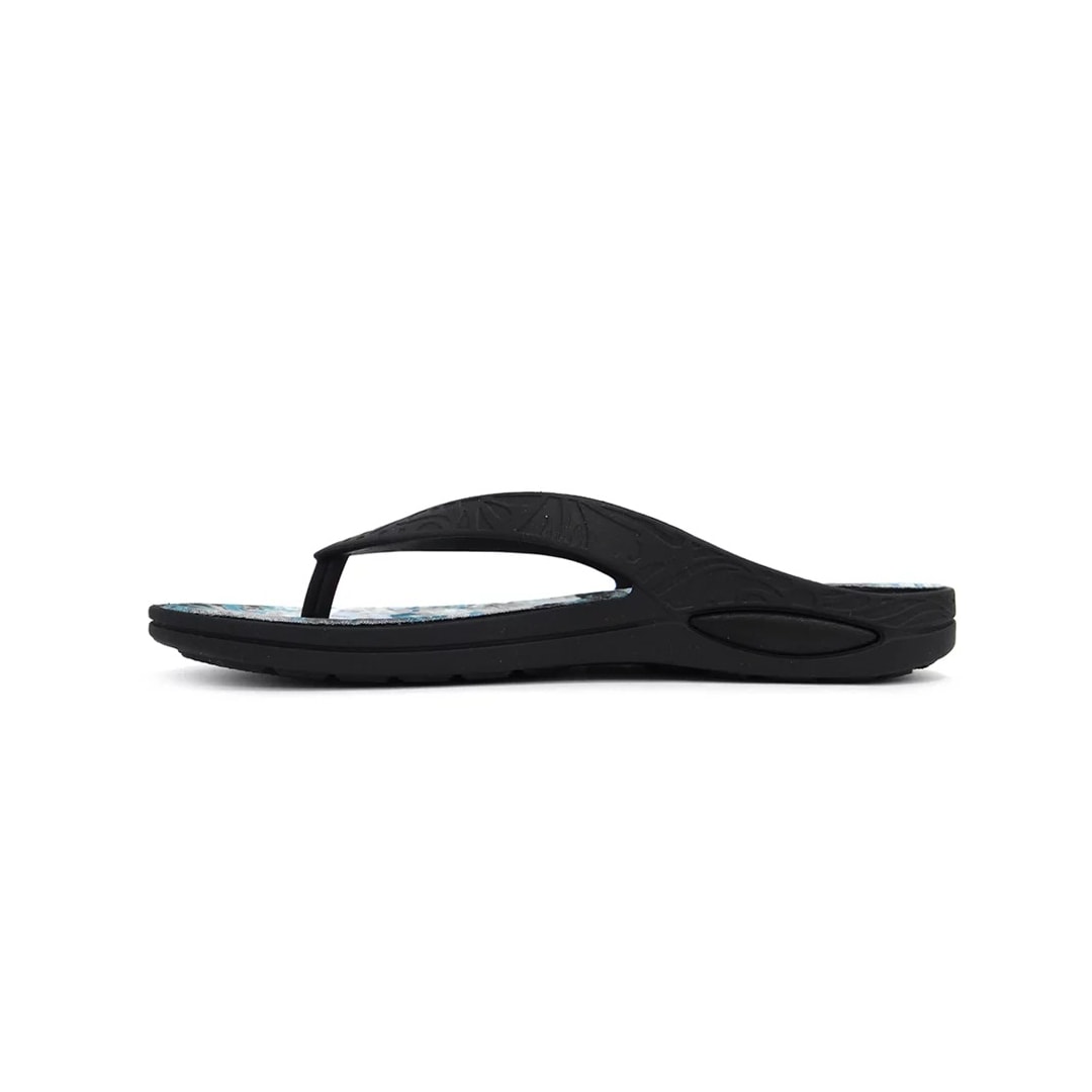 Chinelo Boa Onda Lily Conforto Estampado 1319-110 Preto