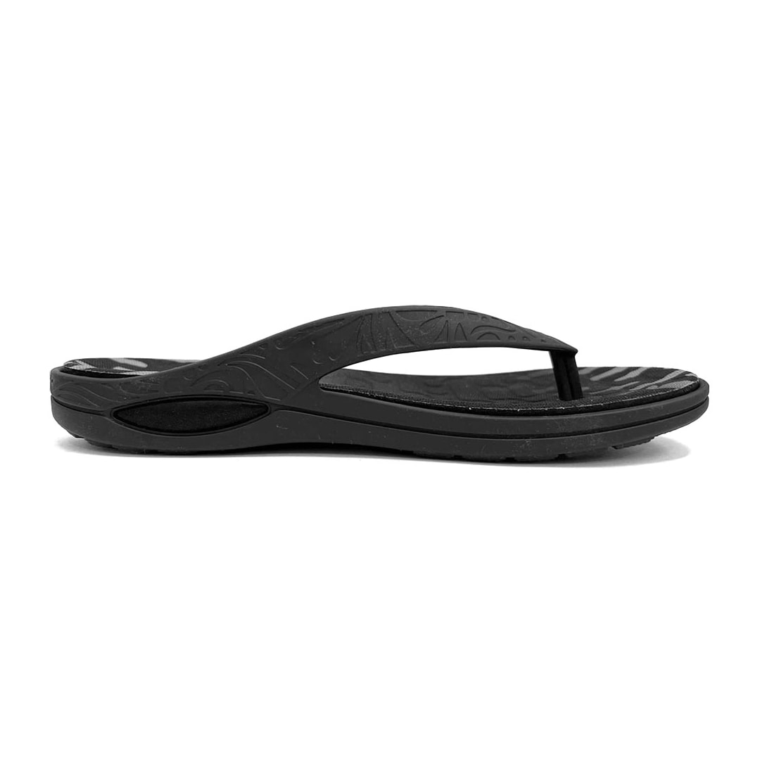 Chinelo Boa Onda Lily Conforto Estampado 1319-112 Preto/Cinza Chinelo Boa Onda Lily Conforto Estampado 1319-112 Preto/Cinza