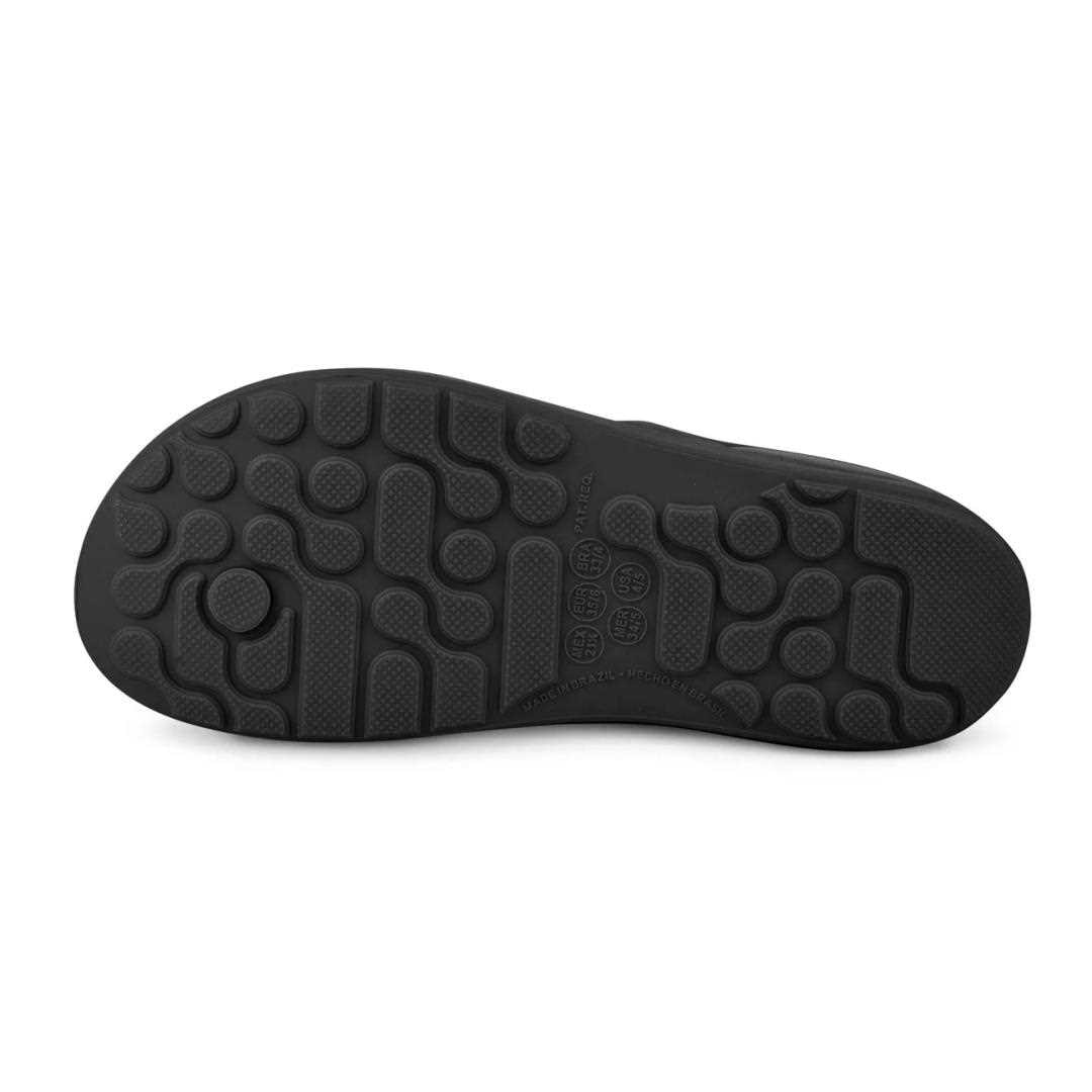 Chinelo Boa Onda Lily Conforto Estampado 1319-113 Preto