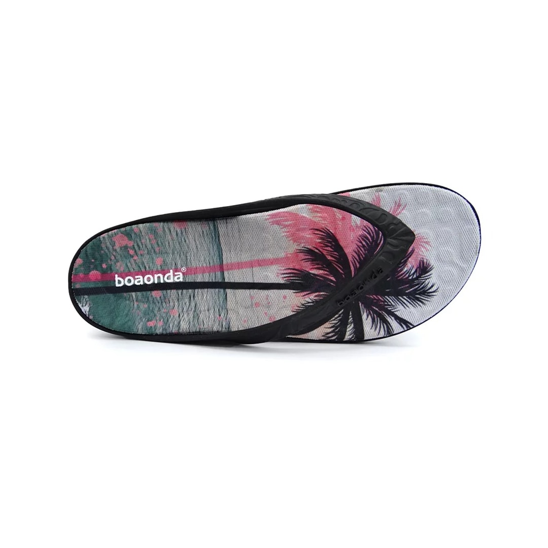 Chinelo Boa Onda Lily Conforto Estampado 1319-147 Preto Chinelo Boa Onda Lily Conforto Estampado 1319-147 Preto