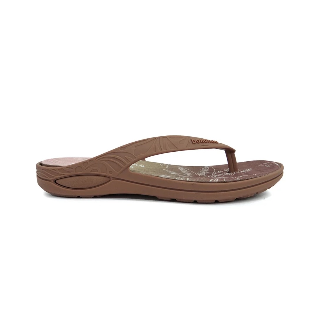 Chinelo Boa Onda  Lily Conforto Estampado 1319-158 Canela