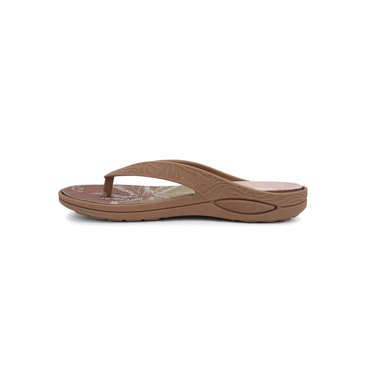 Chinelo Boa Onda Lily Conforto Estampado 1319-158 Canela Chinelo Boa Onda Lily Conforto Estampado 1319-158 Canela