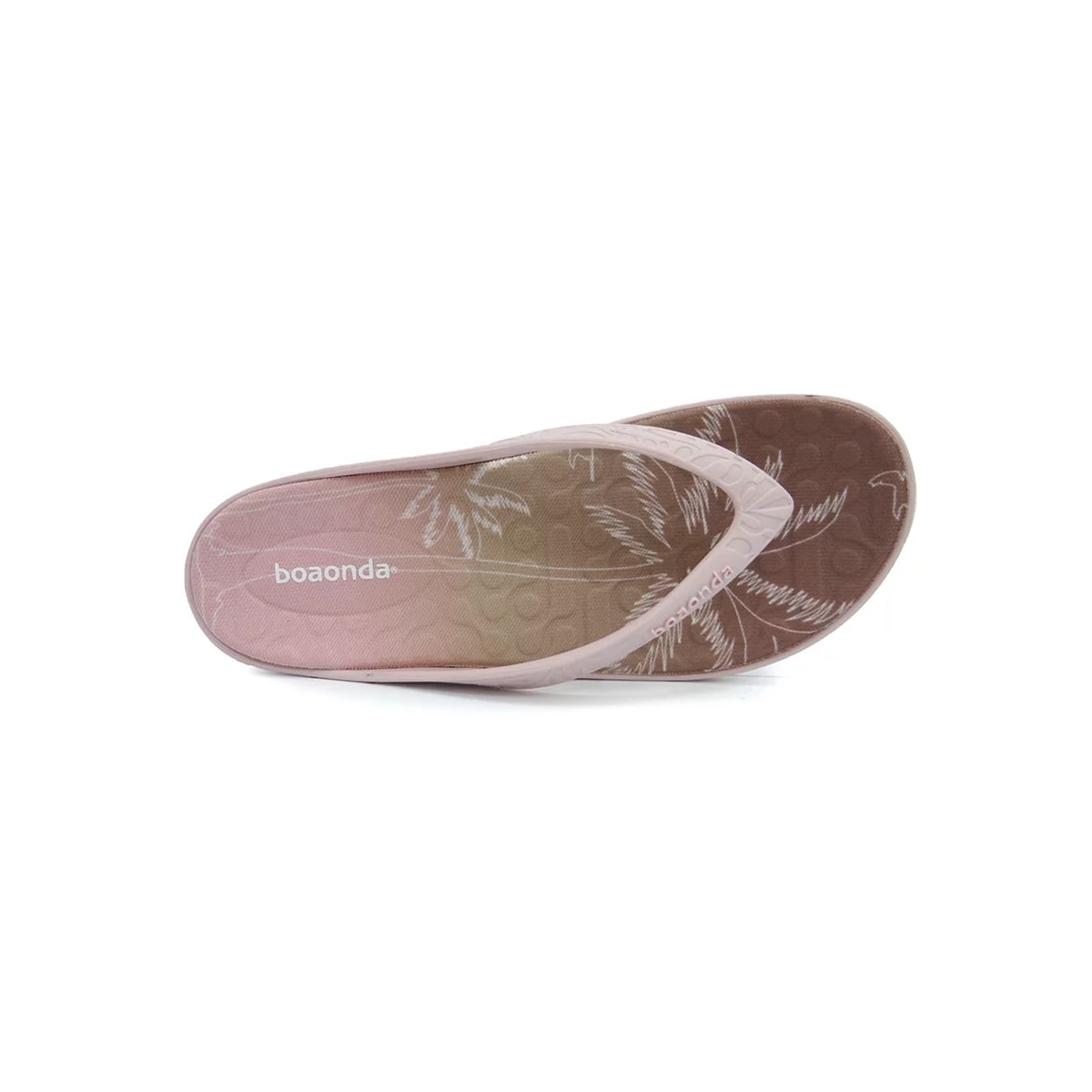 Chinelo Boa Onda Lily Conforto Estampado 1319-158 Rose Nude Chinelo Boa Onda Lily Conforto Estampado 1319-158 Rose Nude