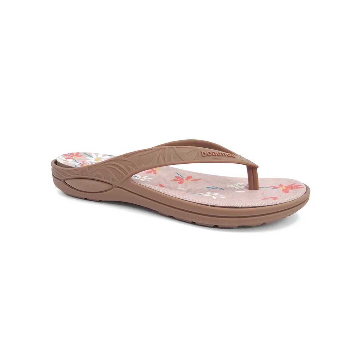 Chinelo Boa Onda Lily Conforto Estampado 1319-159 Canela Chinelo Boa Onda Lily Conforto Estampado 1319-159 Canela