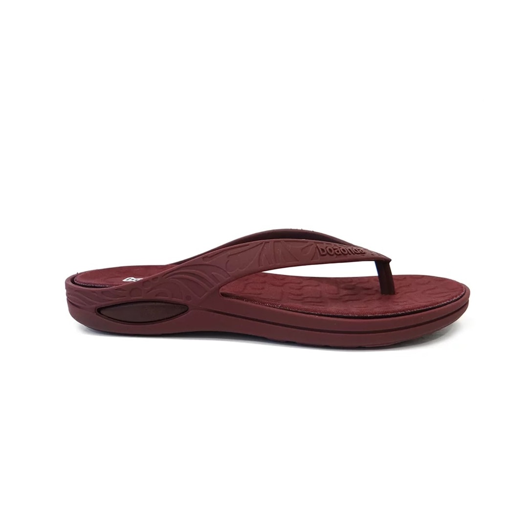 Chinelo Boa Onda Lily Conforto Liso 1319-100 Açai/Açai