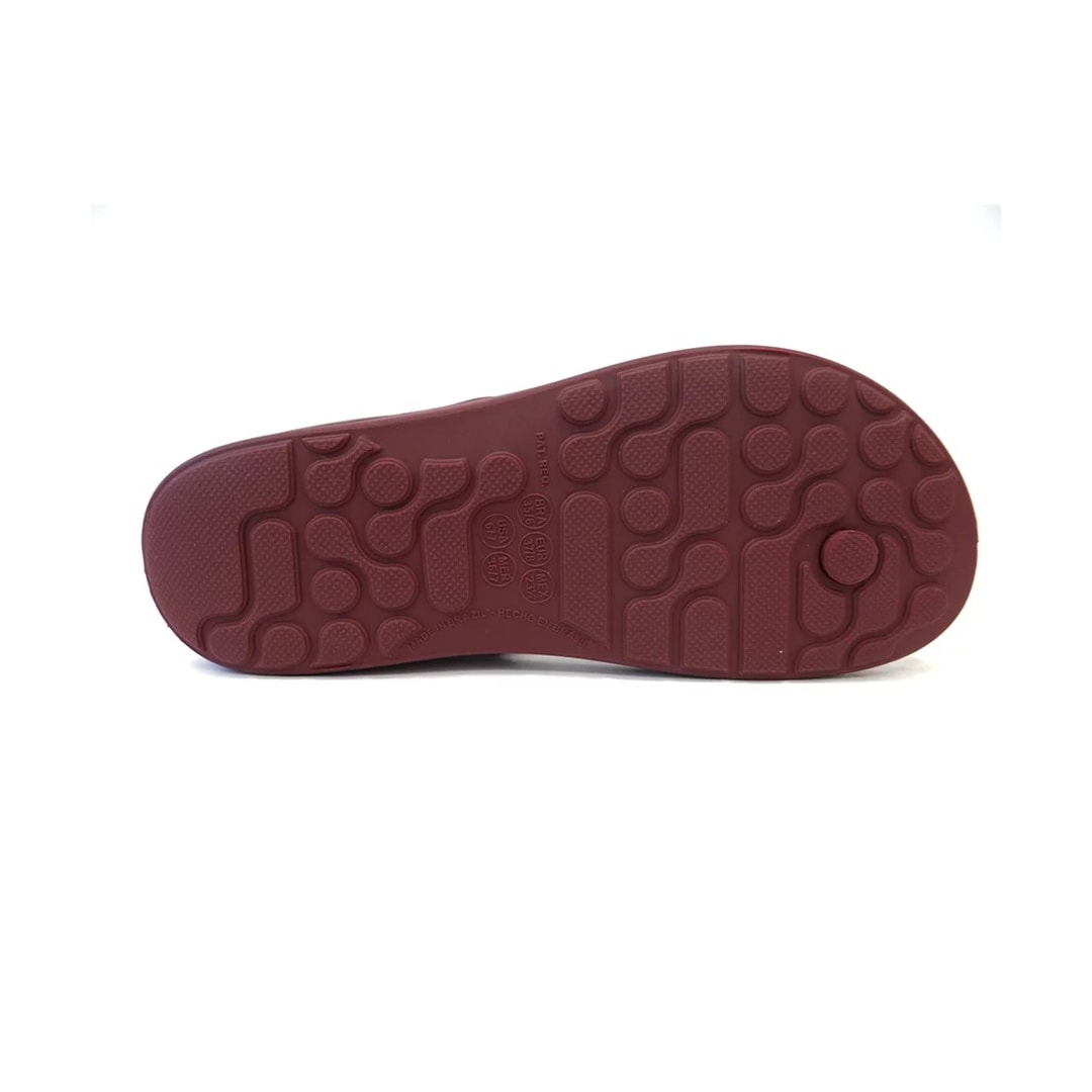Chinelo Boa Onda Lily Conforto Liso 1319-100 Açai/Açai Chinelo Boa Onda Lily Conforto Liso 1319-100 Açai/Açai