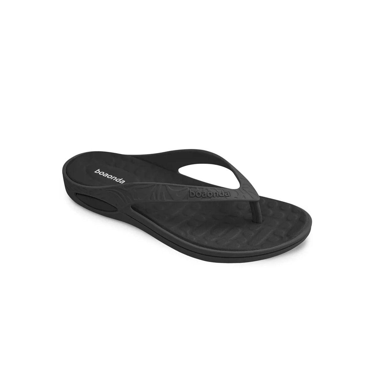 Chinelo Boa Onda Lily Conforto Liso 1319-100 Preto/Preto Chinelo Boa Onda Lily Conforto Liso 1319-100 Preto/Preto