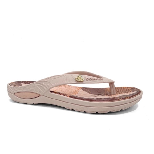 Chinelo Boa Onda Lily Feminino 1319-246 Rose Nude