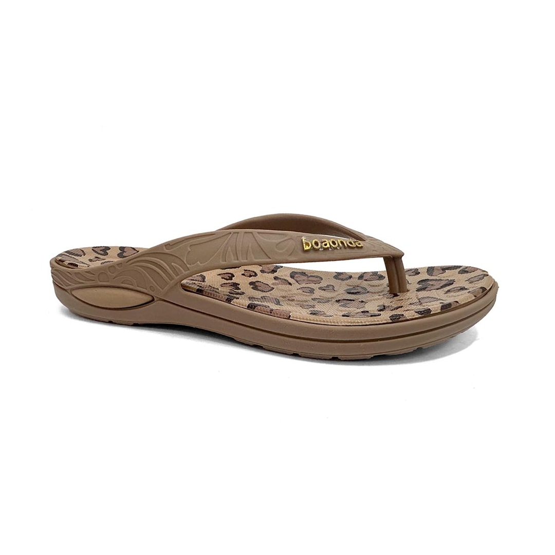 Chinelo Boa Onda Lily Feminino 1319-252 Canela