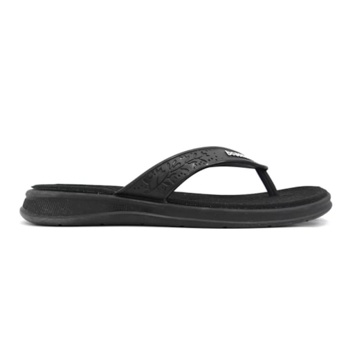 Chinelo Boa Onda Maia Conforto Liso 2029-100 Preto