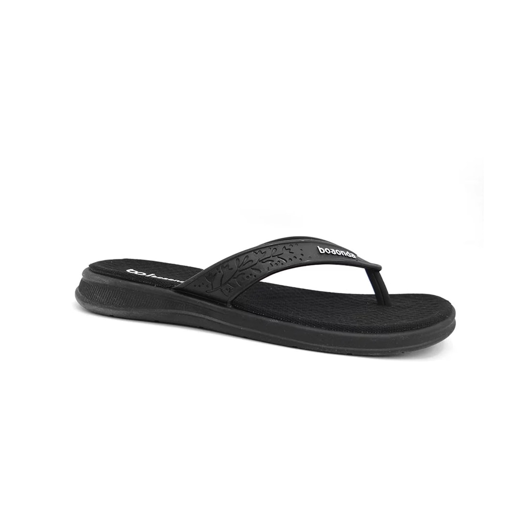 Chinelo Boa Onda Maia Conforto Liso 2029-100 Preto