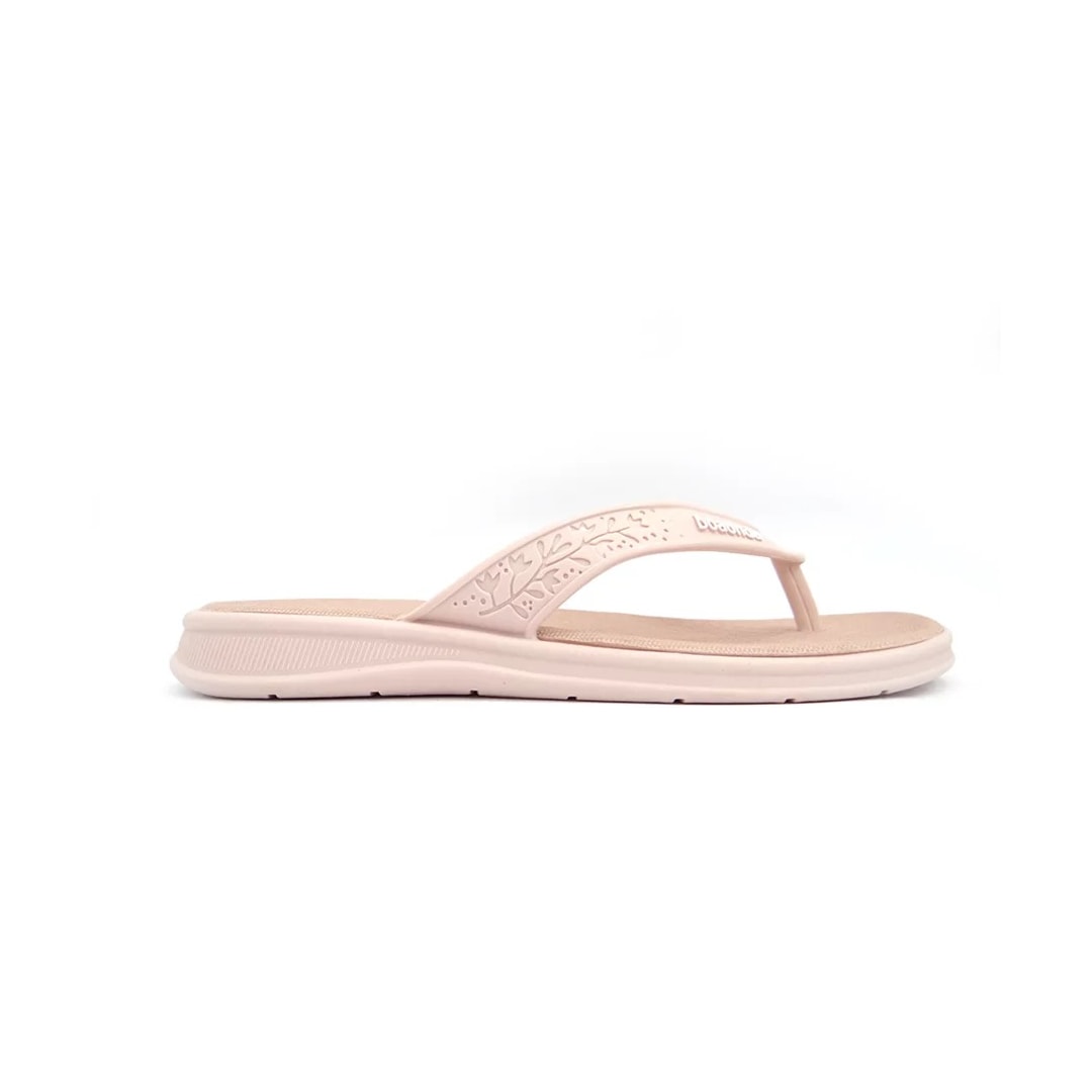 Chinelo Boa Onda Maia Conforto Liso 2029-100 Rose Nude