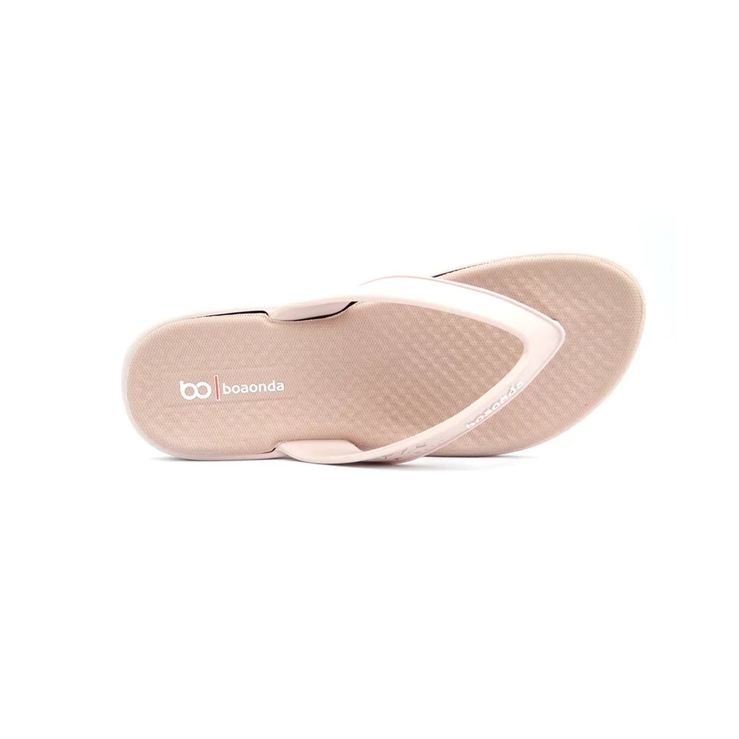 Chinelo Boa Onda Maia Conforto Liso 2029-100 Rose Nude