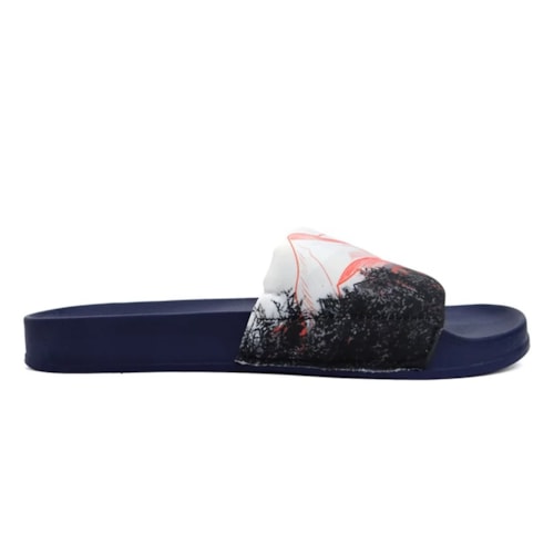 Detalhe - Chinelo Boa Onda Masculino Capri 1709-117 Classic Blue/Mont