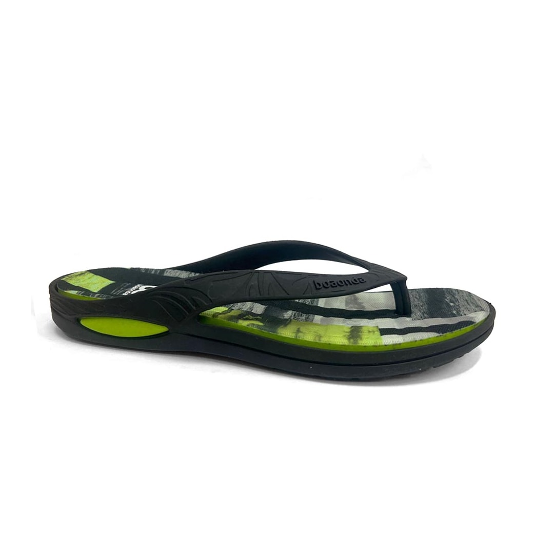 Chinelo Boa Onda Masculino Lily 1319-197 Preto/Lima