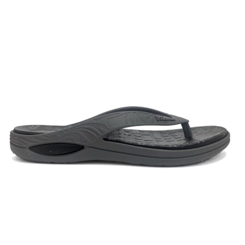 Detalhe - Chinelo Boa Onda Masculino Lily 1319-254 Grafite