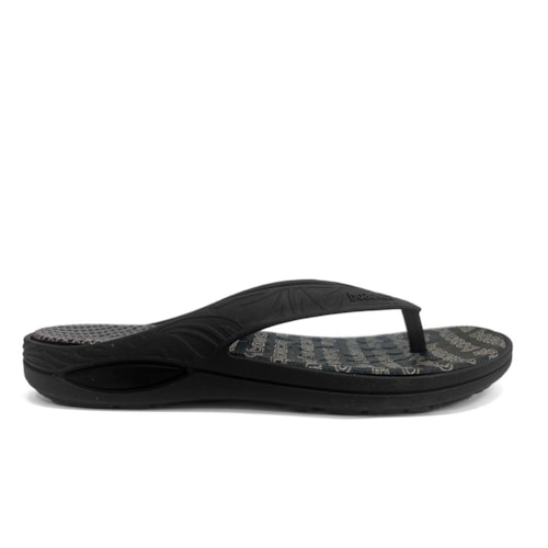 Detalhe - Chinelo Boa Onda Masculino Lily 1319-254 Preto