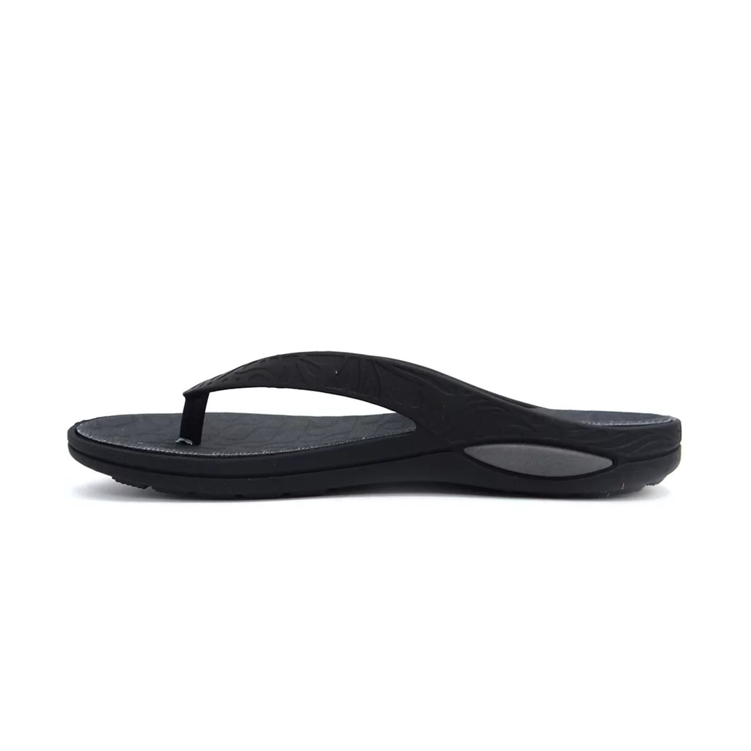 Chinelo Boa Onda Masculino Lily Bicolor 1319-198 Preto/Cinza