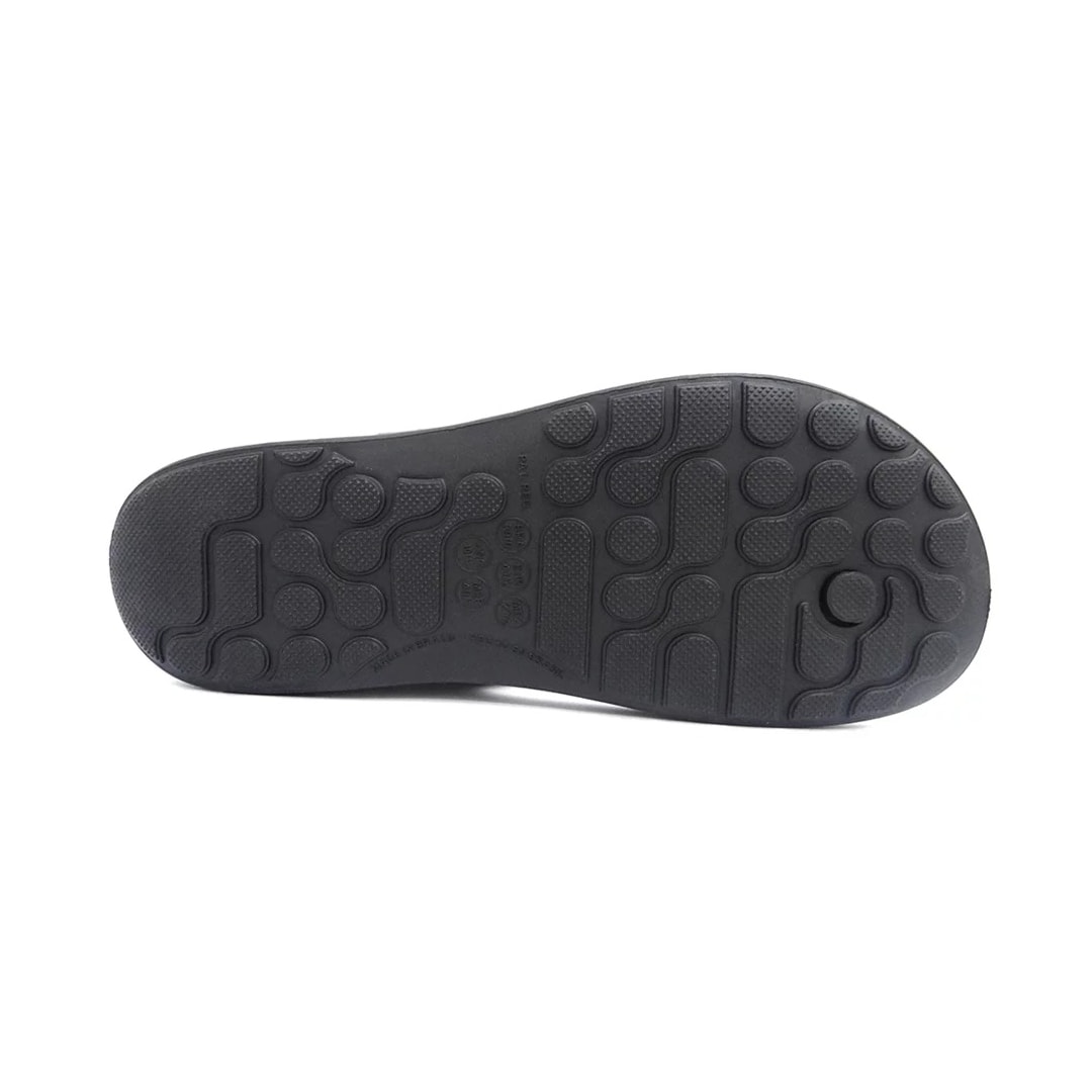 Chinelo Boa Onda Masculino Lily Bicolor 1319-198 Preto/Cinza