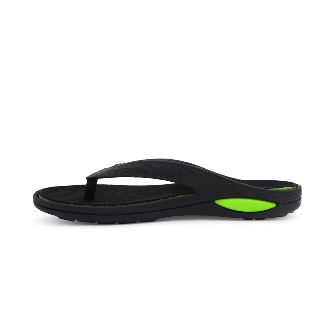 Chinelo Boa Onda Masculino Lily Bicolor 1319-198 Preto/Lima