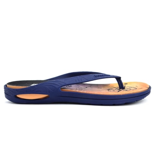 Detalhe - Chinelo Boa Onda Masculino Lily Sunset 1319-210 Classic Blue/Tangeri