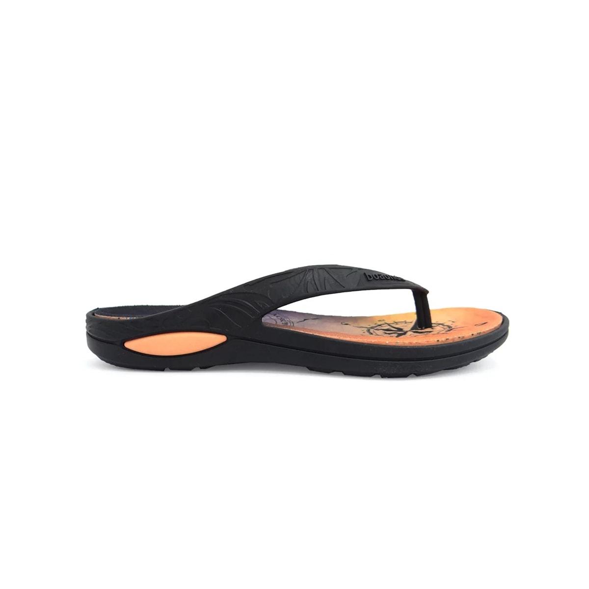 Chinelo Boa Onda Masculino Lily Sunset 1319-210 Preto/Tangerina Chinelo Boa Onda Masculino Lily Sunset 1319-210 Preto/Tangerina