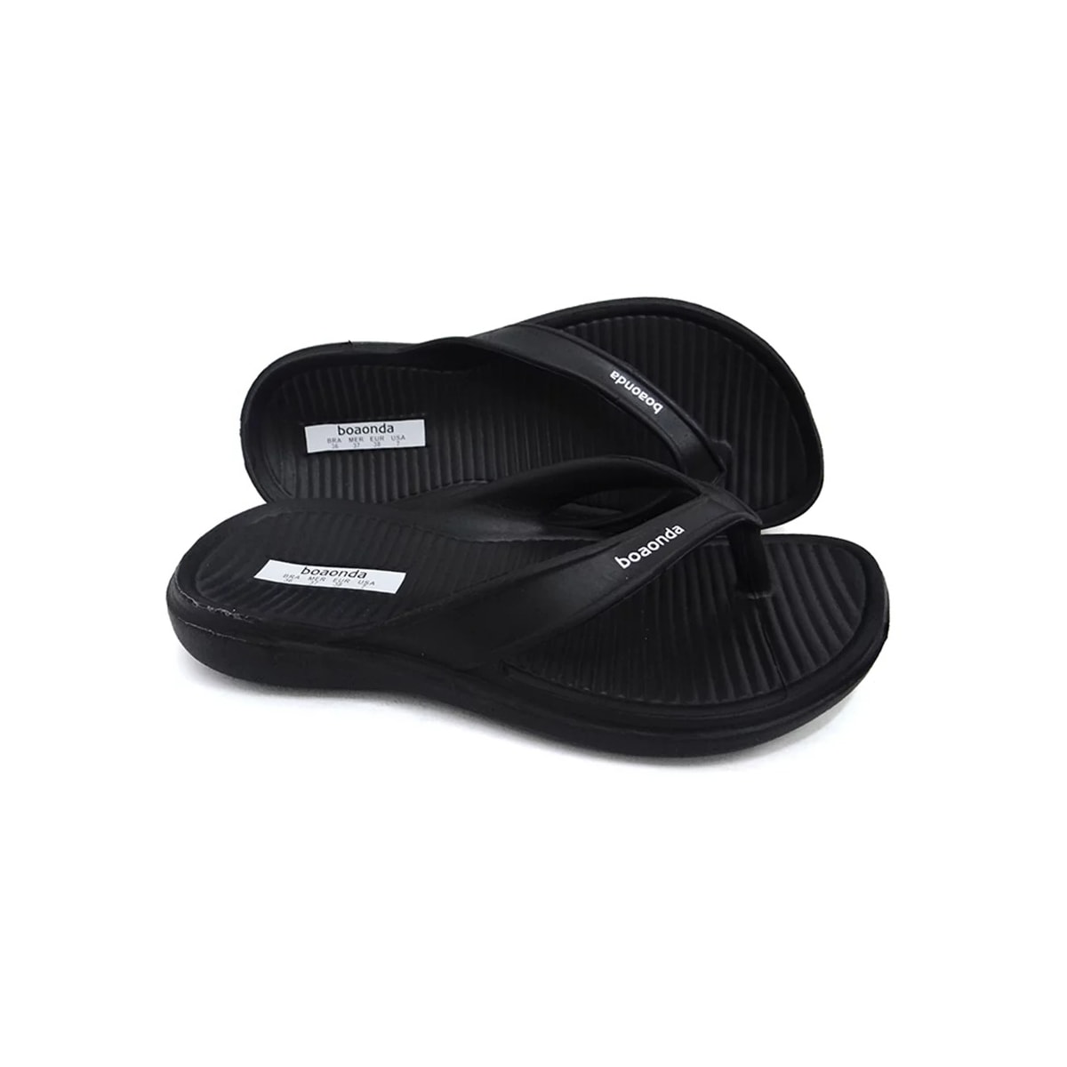 Chinelo Boa Onda Mobi Em Eva Feminino 2225-100 Preto
