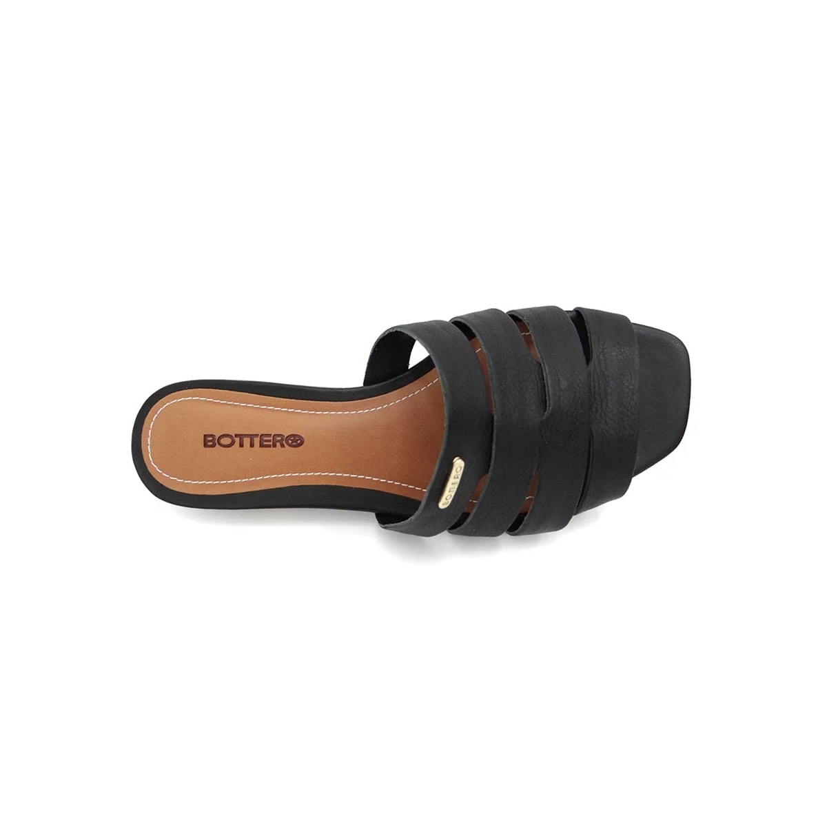 Chinelo Bottero Rasteira Couro 323113 Preto Chinelo Bottero Rasteira Couro 323113 Preto