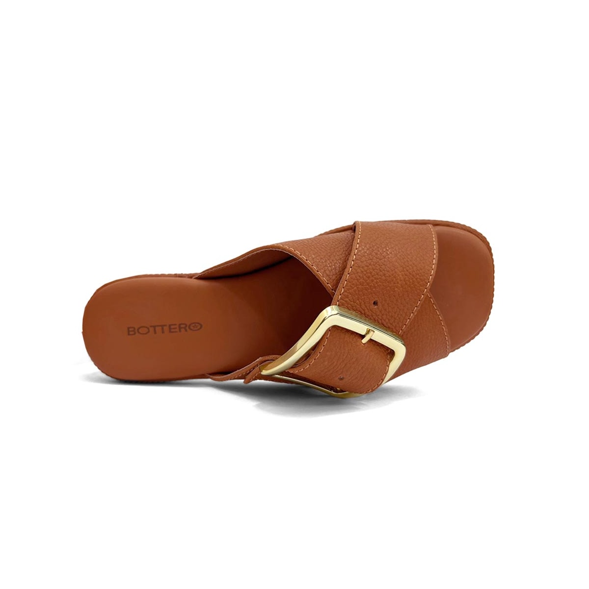 Chinelo Bottero Rasteira De Couro 376001 Caramelo