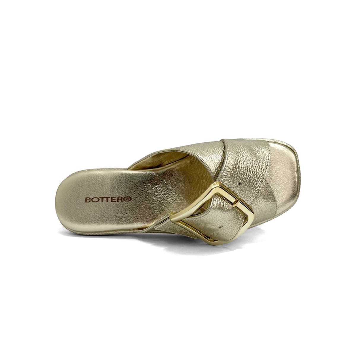Chinelo Bottero Rasteira De Couro 376001 Dourado