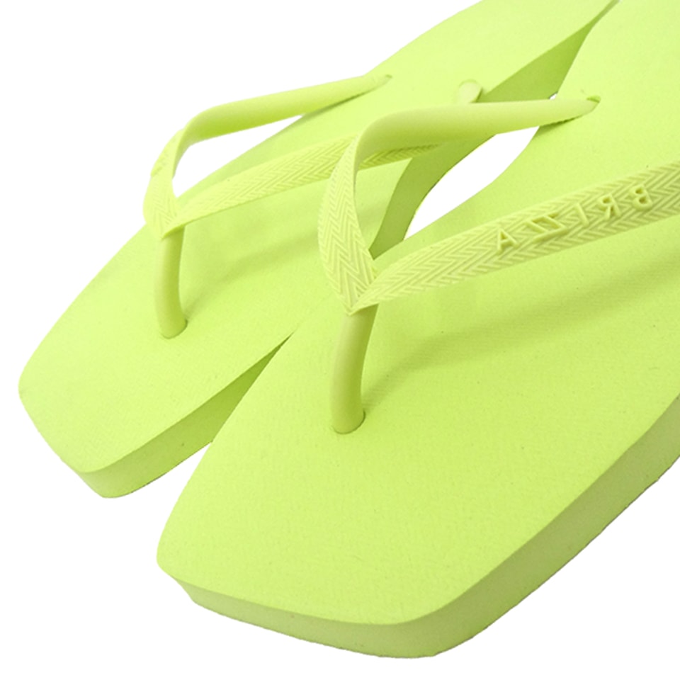 CHINELO BRIZZA BY AREZZO SQUARE Z 19027 002 02 AMARELO Linha