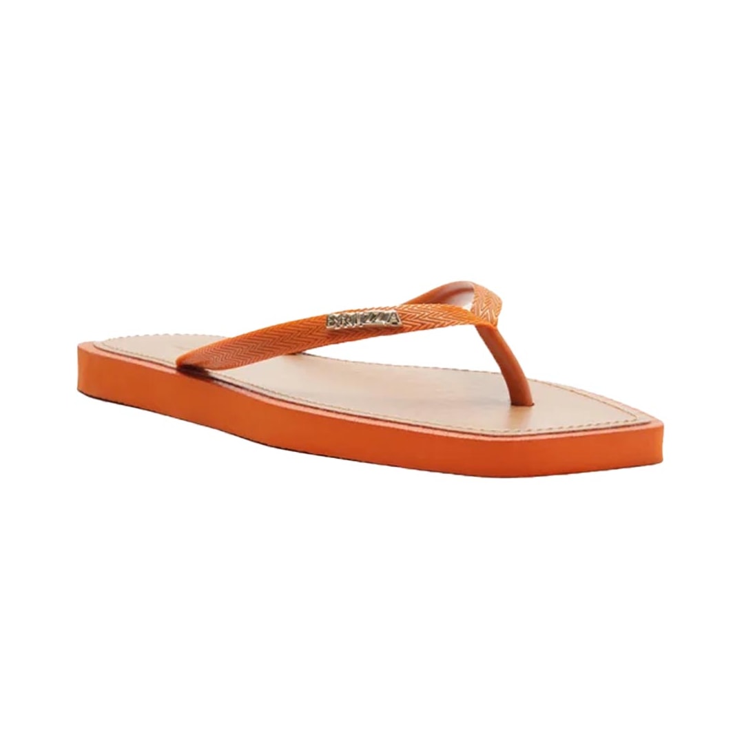 Chinelo Brizza By Arezzo Square Z 19027 002 Laranja Chinelo Brizza By Arezzo Square Z 19027 002 Laranja