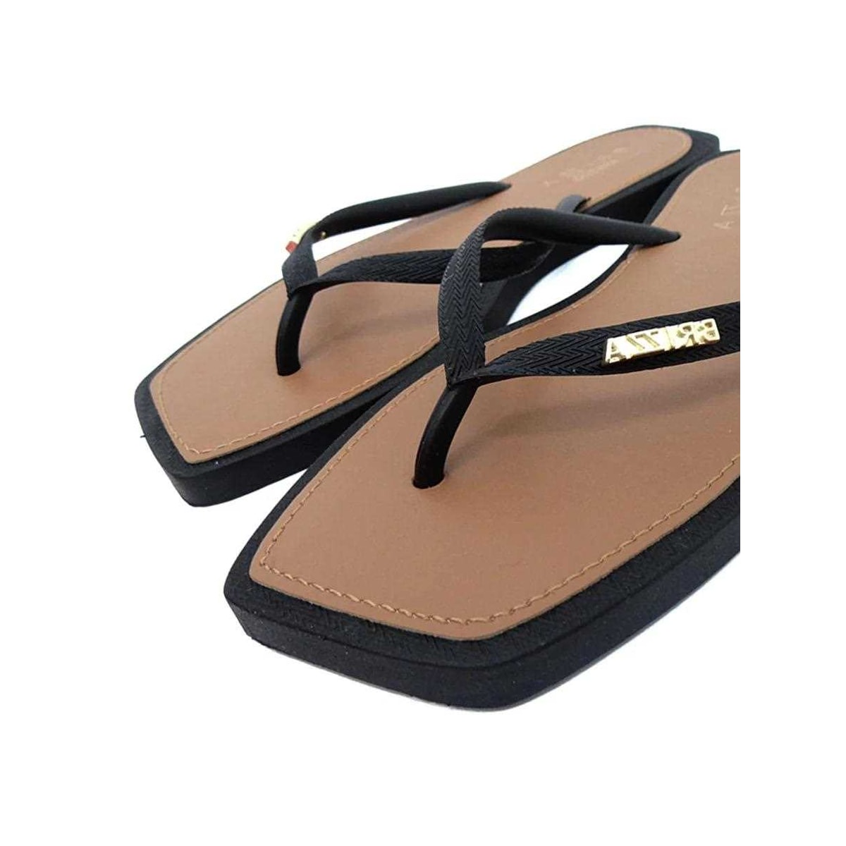 Chinelo Brizza By Arezzo Square Z 19027 Preto Jelly Chinelo Brizza By Arezzo Square Z 19027 Preto Jelly