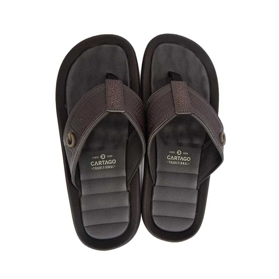 Chinelo Cartago Fiji Iv 11020 Dedo Grendene Marrom/Marrom