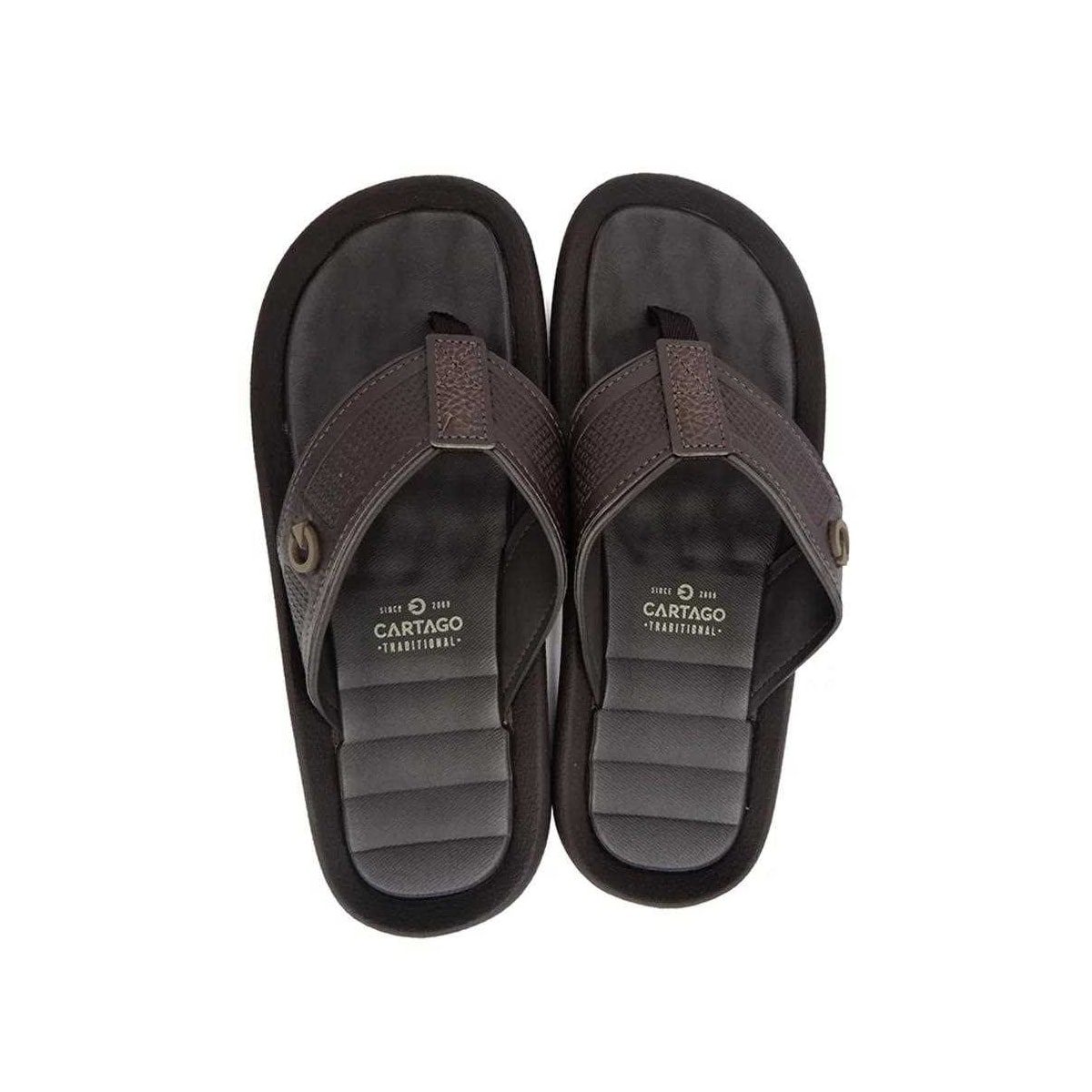 Chinelo Cartago Fiji Iv 11020 Dedo Grendene Marrom/Marrom Chinelo Cartago Fiji Iv 11020 Dedo Grendene Marrom/Marrom