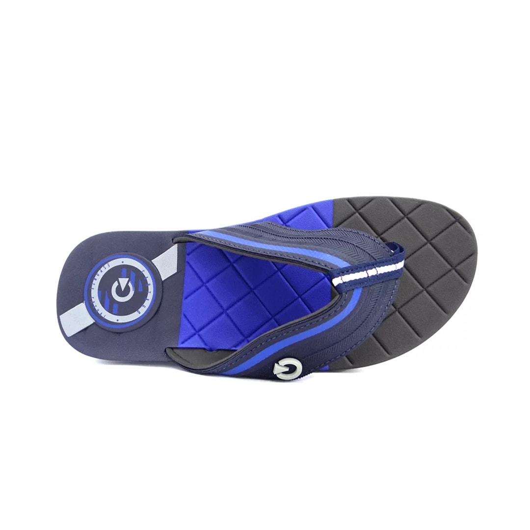 Chinelo Cartago Grendene Sevilha Iv Dedo 11333 Branco/Azul/Marrom