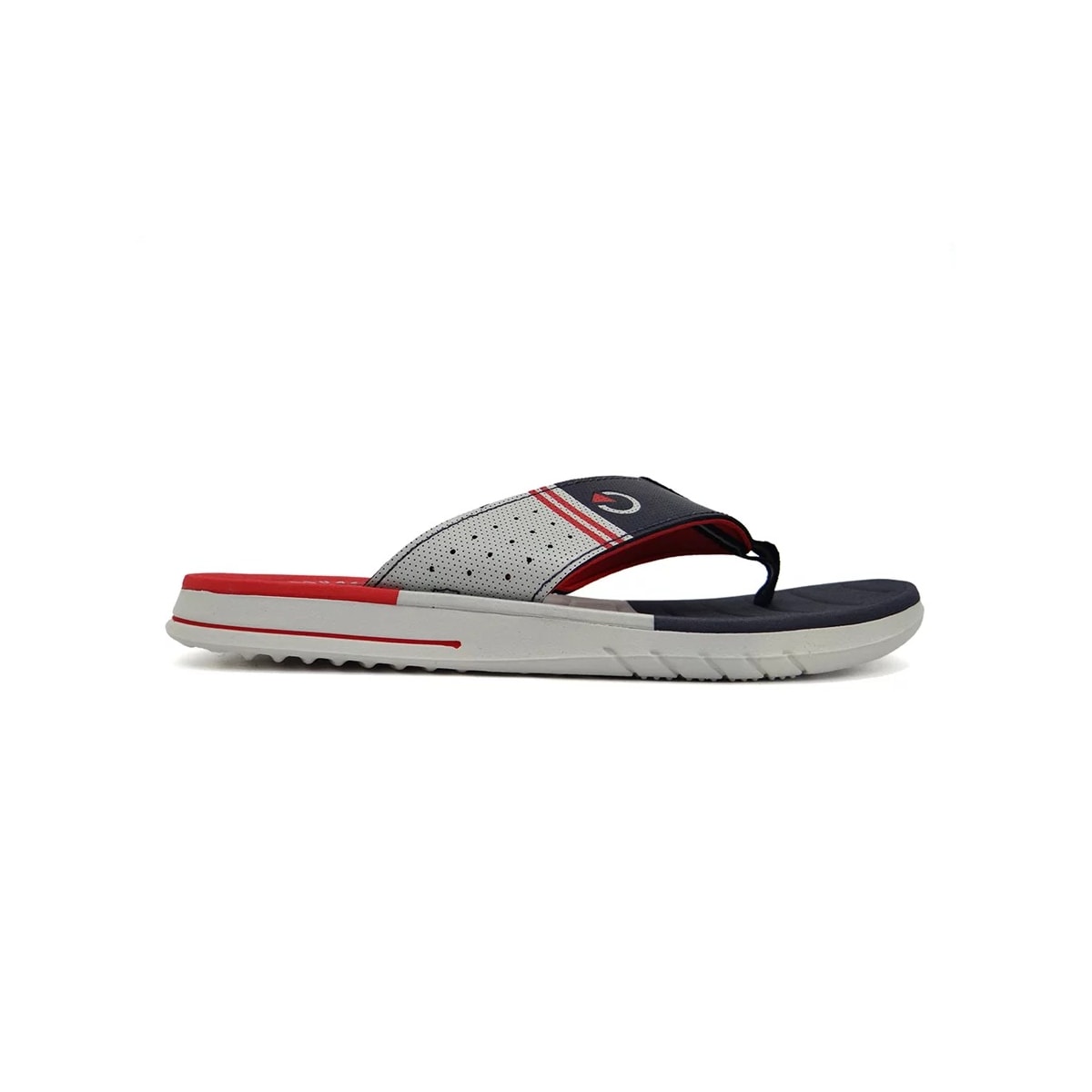 Chinelo Cartago Grendene Sevilha Iv Dedo 11333 Cinza/Azul/Vermelho Chinelo Cartago Grendene Sevilha Iv Dedo 11333 Cinza/Azul/Vermelho